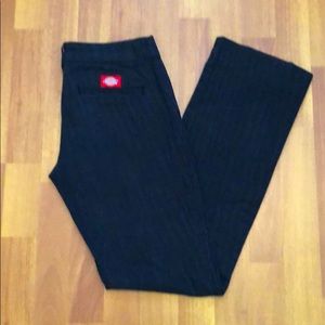 Dickies W perfect shape soft pants striped pants 5